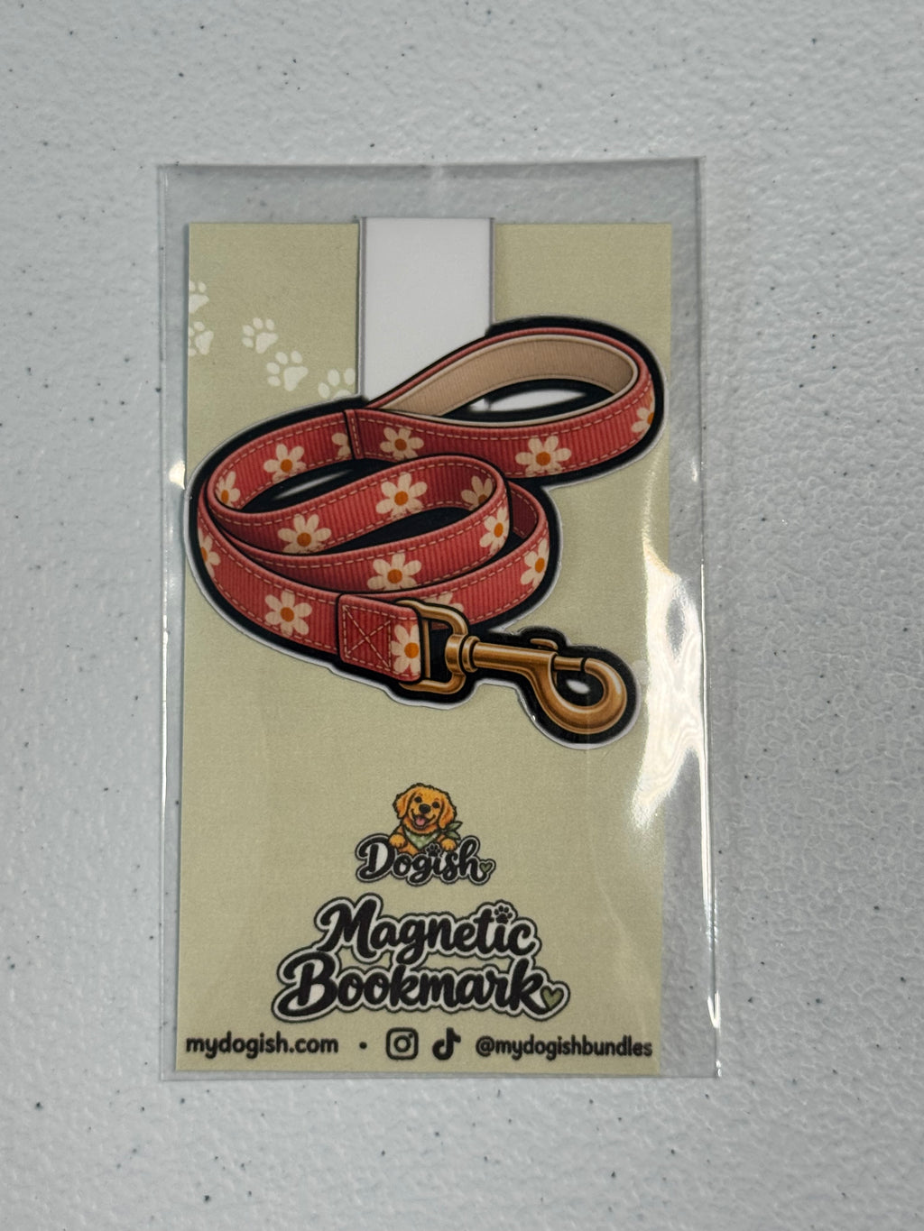 Leash Magnetic Bookmark